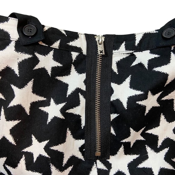 Tripp NYC Daang Goodman Black & White Star Suspender Skirt NWT - Picture 5 of 7